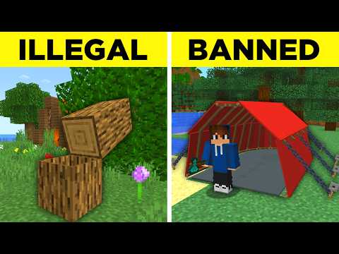 50 Build Hack Rumah Paling ILLEGAL Yang Ada Di Minecraft!
