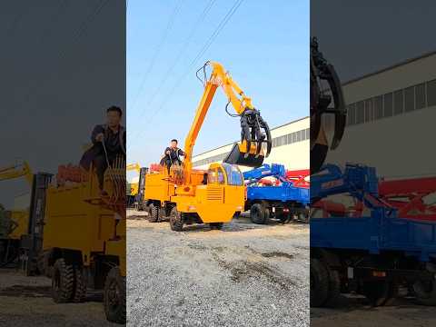 loader truck 😘👈 heavy loader truck #electrictricycle #loader #truck #tractor #excavator