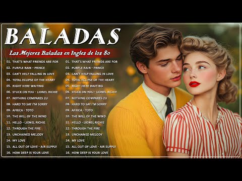 Las 100 Mejores Baladas Romanticas En Ingles De Los 80 90 Mix - Musica Romantica De Amor