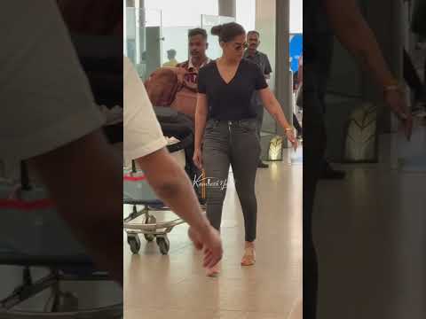 Nayanthara with family papped at airport