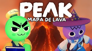 ¿Puedes sobrevivir al MAPA de LAVA en PEAK? - Lo intento con GG Games