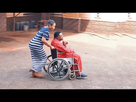 The Chosen Bride Is The Maiden Who Took Care Of The Prince In A Wheelchair - 2024 NIGERIAN MOVIES