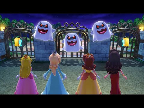 Super Mario Party Jamboree Minigames - Rosalina Vs Peach Vs Daisy Vs Pauline (Master Difficulty)