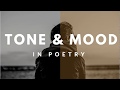 Distinguishing Tone and Mood in Poetry
