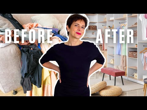 OVERWHELMED? How To Tidy And Organise Your Closet When You Are Overwhelmed