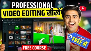 FREE Video Editing Course ✅ Wondershare Filmora 14 with Ai Tutorial (Hindi)