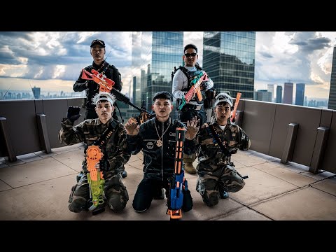 Nerf Guns War : Brave S.W.A.T warriors In The Robbery War Begins!