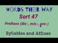 Understanding Prefixes and Meanings