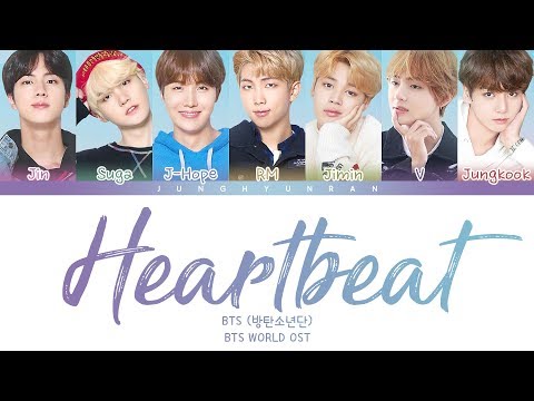 BTS (방탄소년단) - HEARTBEAT (BTS WORLD OST) 「Color Coded Lyrics_Han/Rom/Eng」