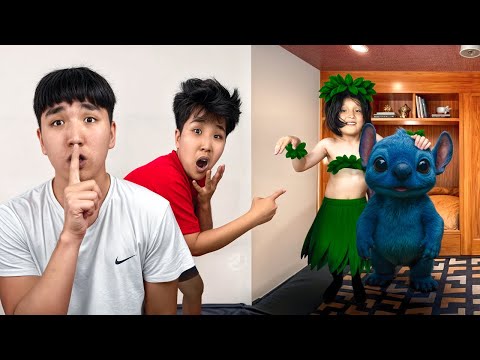 ЛИЛО И СТИЧ ҮЙІМІЗГЕ ҚОНАҚҚА КЕЛДІ! ОЛАРДЫҢ ҚҰПИЯСЫ АШЫЛДЫ😱