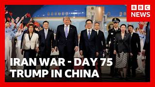 YouTube video thumbnail: War in Iran Expected to be High on Agenda for Trump in China