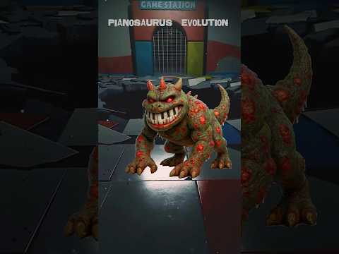 All Sizes Pianosaurus Family | Poppy Playtime | Evolution #poppyplaytime