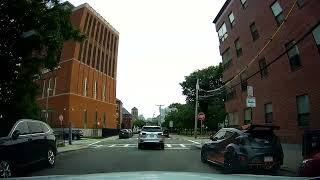 Evening Drive in Boston, Massachusetts