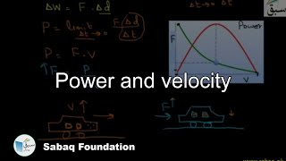 Power and velocity