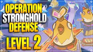 Level 2 - Operation Stronghold Defense |【Genshin Impact】