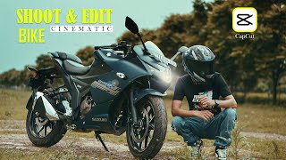 How To SHOOT & EDIT BIKE CINEMATIC BROLL VIDEO in CapCut Mobile | SHOOT LIKE A PRO 🏍️