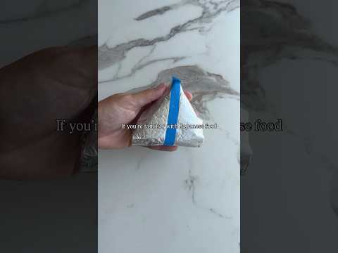 How to wrap onigiri like Japanese convenience stores 🍙