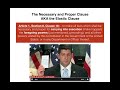 Elastic and Necessary Clauses in Congress