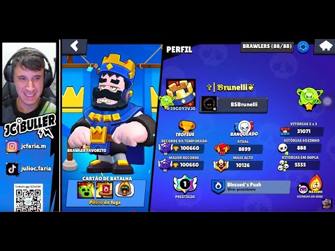 CONTA 100% FULL no BRAWL STARS! QUANTO CUSTOU?