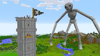 SURVIVING FROM NERVOUS HOUSEGUEST in Minecraft Part 2 - Gameplay - Coffin Meme