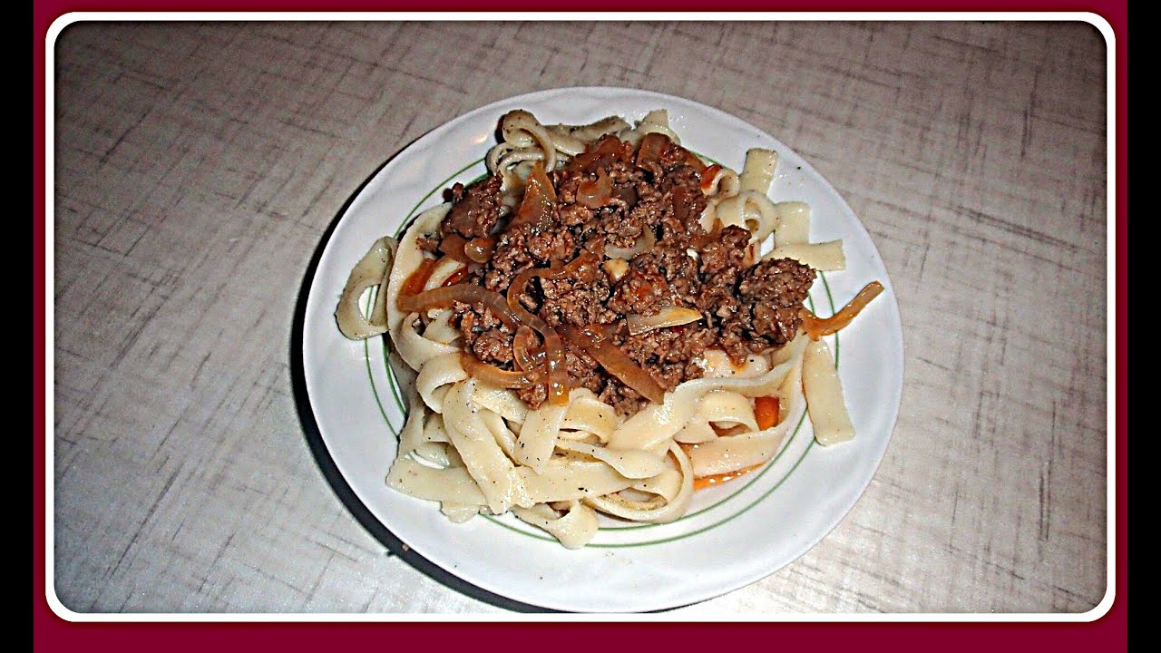 Макароны с фаршем. Идеи для обеда, быстро и вкусно