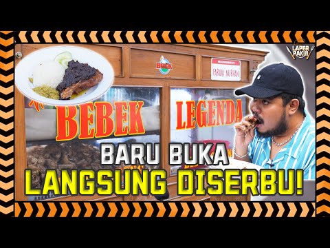 LAPER PAK ~ KACAU BANGET BEBEK LEGENDA❗️ANTRIAN SAMPE DEPOK HABIS 800 PORSI TIAP HARI❗️❗️