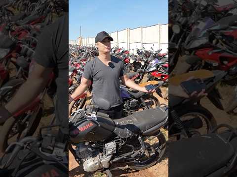 Moto tranqueirinha de leilão mais barato que celular. Isso ninguém te mostra #shortsyoutube
