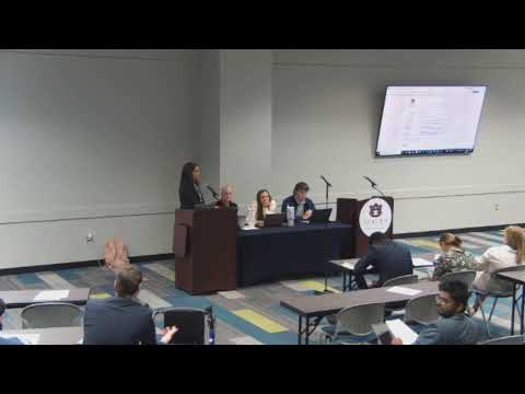 SGA Senate Meeting | Auburn University | 10-16-2023