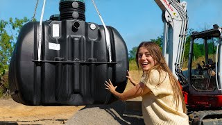 On installe une MICRO STATION d'ÉPURATION dans notre JARDIN ! - EP7