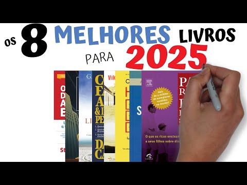 OS 8 LIVROS QUE VOCÊ DEVERIA LER EM 2025