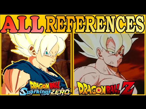 ALL Dragon Ball Sparking Zero  - Goku(Mid) References