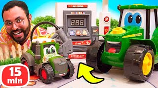 🚜👦 ¡Conoce al pequeño Tractor Johnny! 🌟 | Aventura con Manu en la granja
