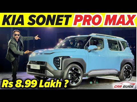 Kia Syros SUV Walkaround 🔥 Mini Scorpio N - 5 Star Safety + ADAS + Panoramic 🔥 Mahindra 3XO Rival 🔥