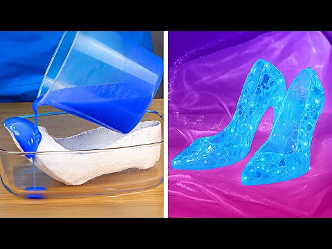 CREATE Your Own Magical Cinderella Shoes at Home!