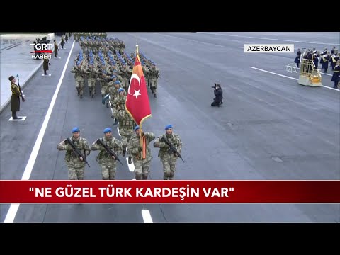 Azerbaycan'da Dağlık Karabağ Zaferi Kutlandı