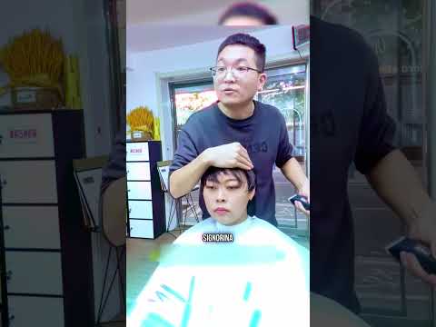 Il barbiere ha commesso un errore nel tagliare i capelli al cliente