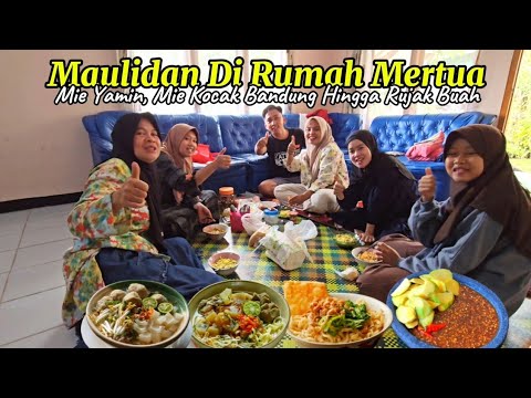 BIKIN IRI Para Perantau !! KEBERSAMAAN Saat Acara MULUDAN Di Rumah MERTUA