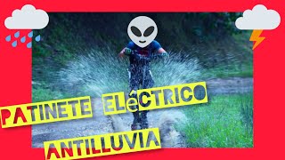 MEjor 😲 patiNETE🛴 eléctrico⚡ CON protección ANTIlluvia.