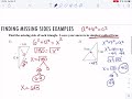 Pythagorean Theorem and Triangle Types