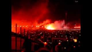 Msza na stadionie Ruchu Chorzów po śmierci Papieża Jana Pawła II