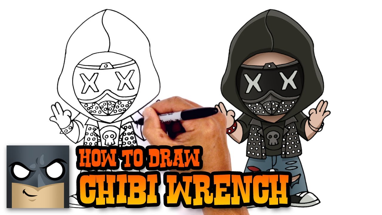 How to Draw Wrench - Watchdogs 2