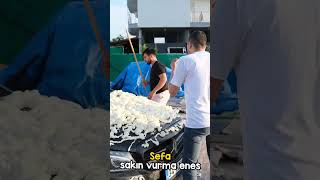 Mercedes'e köpük sıktılar