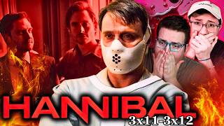 HANNIBAL (3x11 & 3x12) *REACTION* FIRST TIME WATCHING! 🔥