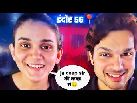 Himanshi Singh Mam and Jaideep Sir caught at Indore 56 Dukan 😢💔