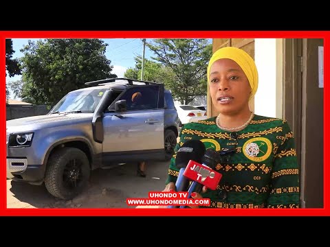 HALIMA ATINGA NA GARI LA KITAJIRI KUCHUKUA FOMU YA UBUNGE.ATOA YA MOYONI