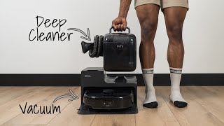 A robot vacuum with a detachable deep cleaner! eufy E28/E25