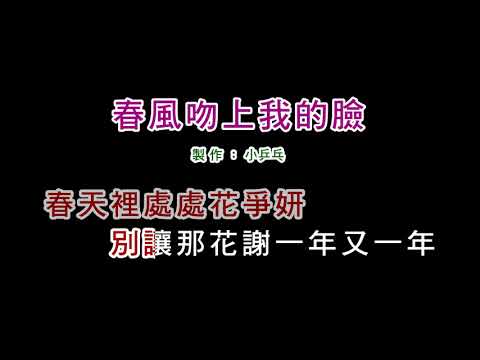 (演唱版)蔡幸娟-春風吻上我的臉(DIY卡拉OK字幕)