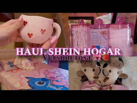 HAUL SHEIN HOGAR 💗🍓 edición rosa 🎀