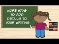 Enhancing Paragraphs with Details