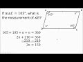 Finding Missing Angles and Sides in Quadrilaterals